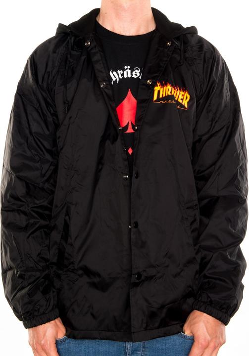 Immagine prodotto Thrasher Flame Coach Jacket w. Fleece Hood (M)