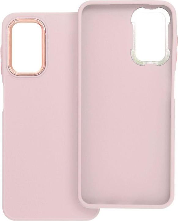 Actual product image OEM Back panel cover FRAME Case for SAMSUNG A13 4G powder pink (Samsung Galaxy A13)