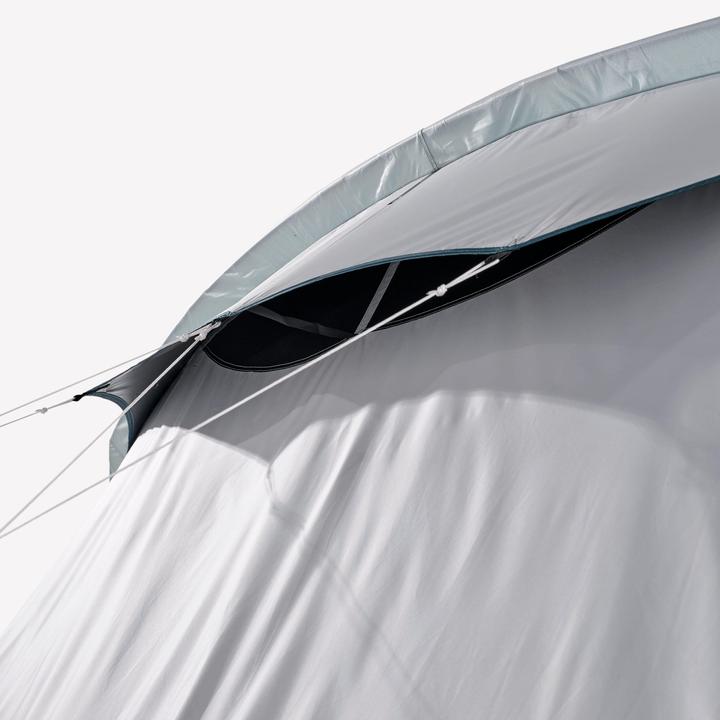 Immagine prodotto Quechua Tenda familiare con pali Fresh & Black - Arpenaz 5.2 per 5 persone 2 cabine (Tenda a tunnel, 16.70 kg, 5 persone)