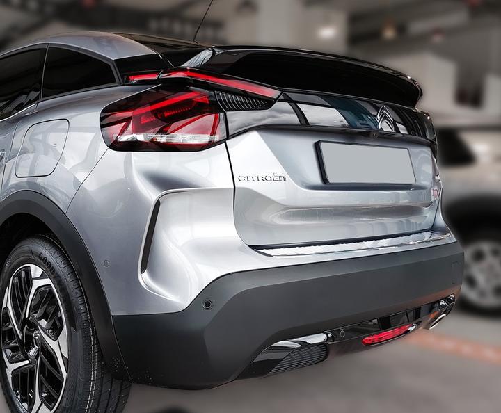 Actual product image Avisa Stainless steel bumper protection for Citroen C4 / E-C4 (electro) from 2021 until today (Rear)