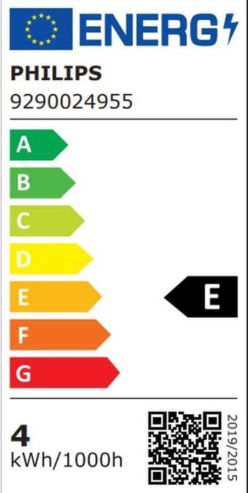 Energy Label Philips Led 40w Ww Nd 3ct/6 Ec (G9, 3.20 W, 400 lm, 3 x, E)