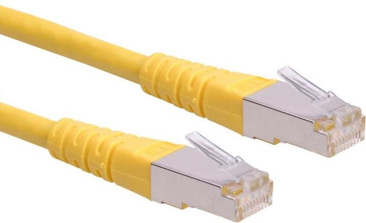 Produktbild Secomp Cordon Cat.6 (Classe E) F/UTP AWG26, jaune, 7 m (7 m)