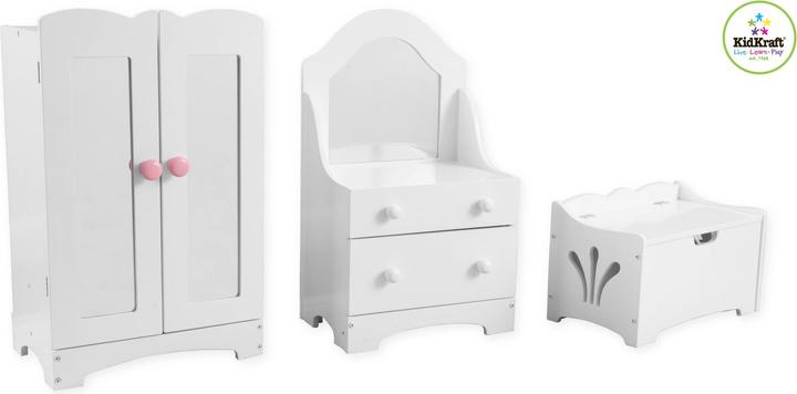 Produktbild KidKraft Kleiner Puppenschrank Lil' Doll