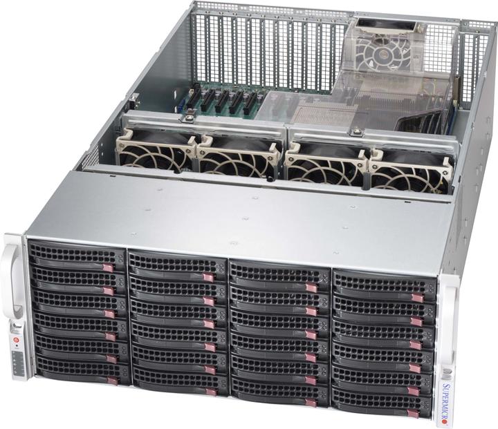 Actual product image Supermicro SC846 XE1C-R1K23B - Rack Mount - 4U