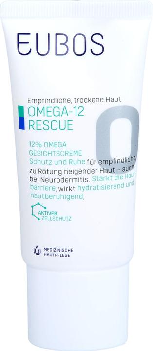 Actual product image Eubos Sensitive Skin Omega 3-6-9 Face Cream, 50 ml CRE (50 ml, 24h cream)