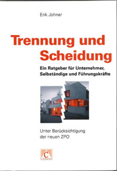 Produktbild Trennung und Scheidung (Deutsch, Erik Johner, 2012)