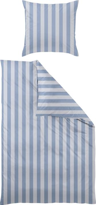 Produktbild Curt Bauer Damast Bettwäsche Como ozean (Duvetbezug, 155x220 cm (80x80 cm))