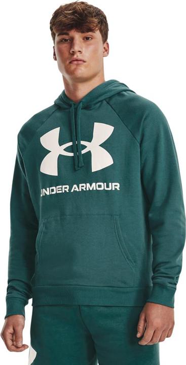Immagine prodotto Under Armour Felpa Uomo Rival Fleece Big Logo HD Verde 1357093 722 (M) (M)