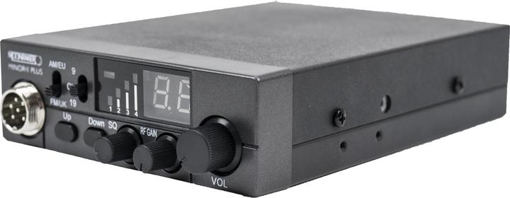 Actual product image Moonraker CB radio MINOR II PLUS, RF GAIN, adjustable ASQ and 12V-24V power supply