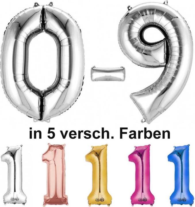 Produktbild Amscan Folienballon Zahl 7 (1 x)