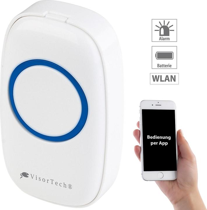 Image du produit VisorTech Bouton de sonnette pour système d'alarme WLAN XMD-3000.avs