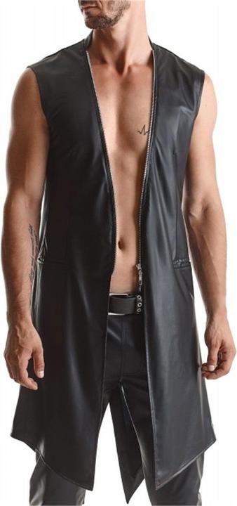 Actual product image Regnes Fetish Planet Herren Wetlook Veste "RMMarco001" (M)