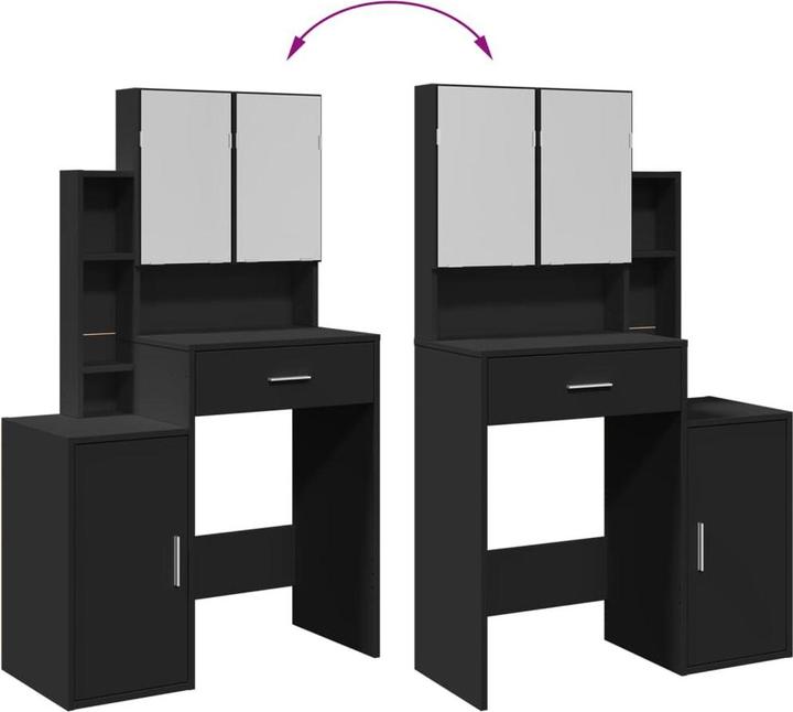 Produktbild VidaXL Schminktisch mit Schrank (80 x 35 x 132 cm)
