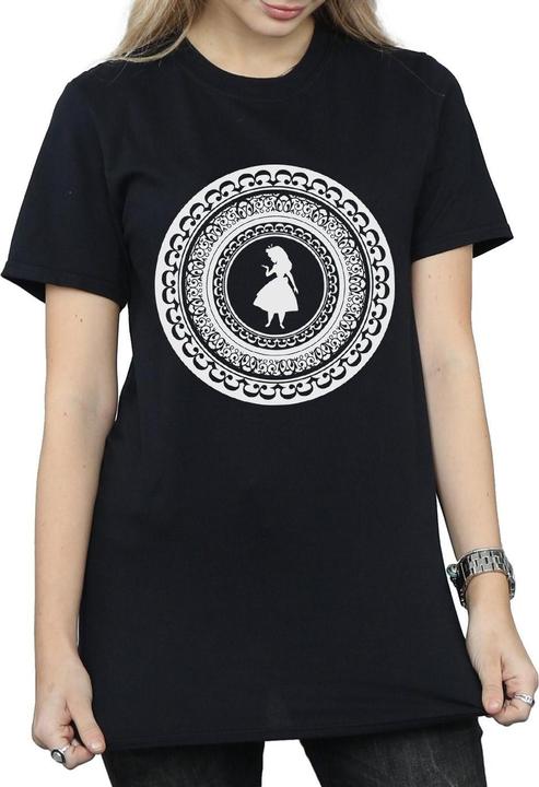 Immagine prodotto Disney Alice In Wonderland Circle Maglietta Ampia Donna (L)
