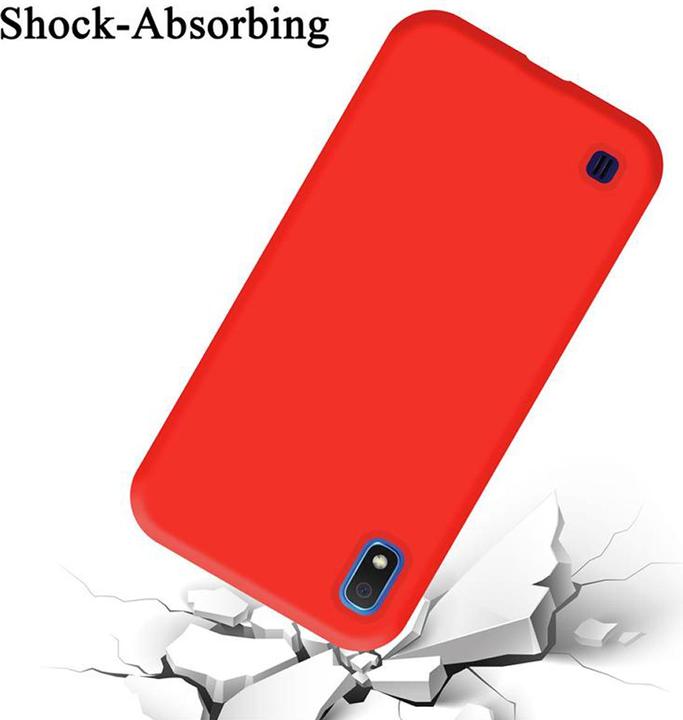 Productafbeelding Cadorabo TPU Liquid Silicone Case Cover (Samsung Galaxy A10, HTC One M10)