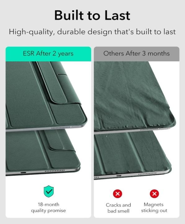 Immagine prodotto ESR Rebound Magnetic Case (iPad Air 11 2024 (M2), iPad Air 10.9 (2022), IPad Air 10.9 (2020), IPad 11" (2018/2020/2021))
