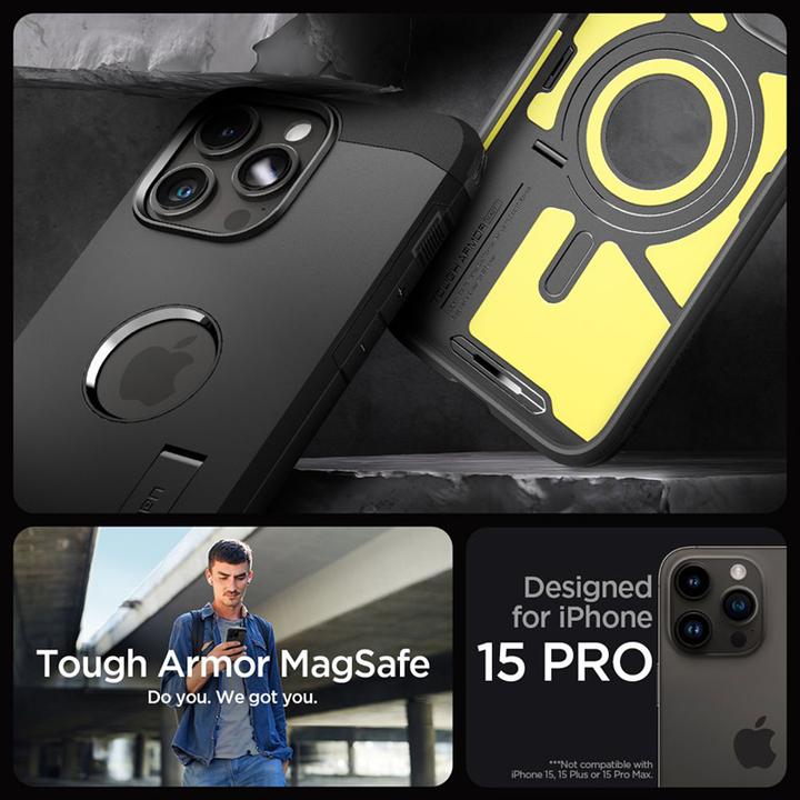 Actual product image Spigen Tough Armor (Apple iPhone 15 Pro)
