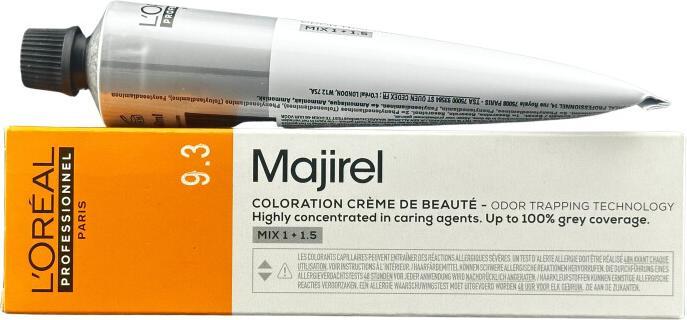 Image du produit L'Oréal Professionnel L'Oréal Majirel 9,3 Sehr Helles Blond Gold 60 ml