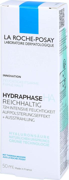 Productafbeelding La Roche Posay Hydraphase Ha Rijk (50 ml, 24h crème)