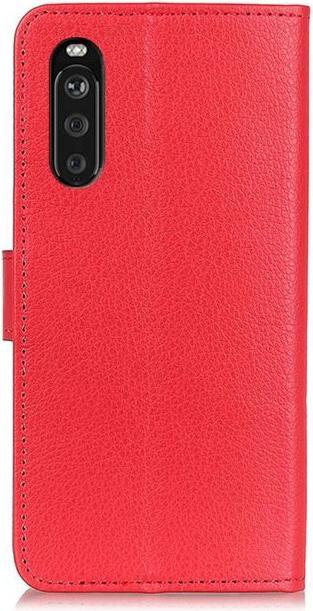 Actual product image MU Classic Litchi Leather Bookcover Series (Sony Xperia 10 III)