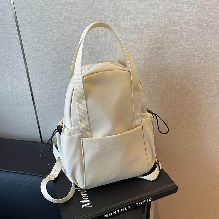 Immagine prodotto Only-Bags.Store Zaino in nylon leggero, borsa a tracolla alla moda, borsa fitness a tinta unita