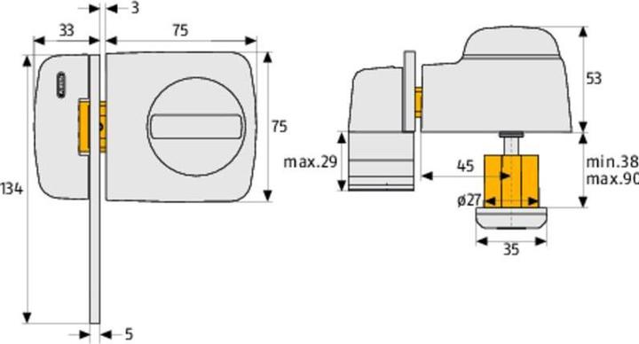 Produktbild Abus 7530 S EK