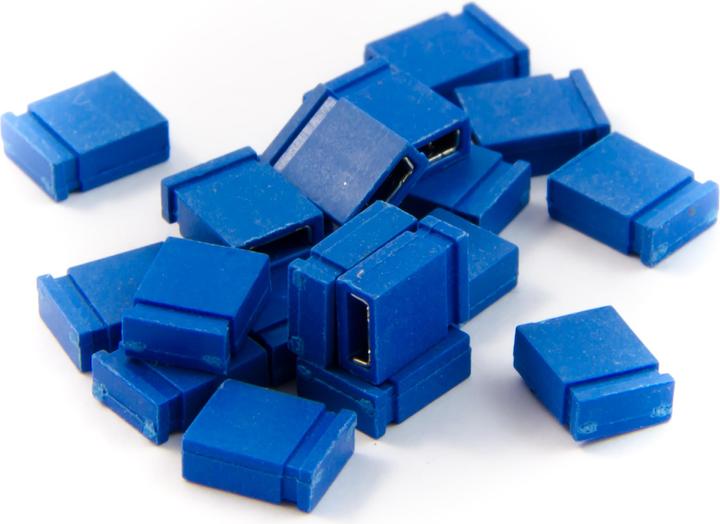 Image du produit Purecrea Pont de court-circuit Cavalier Bleu RM 2.54mm 20 pcs.