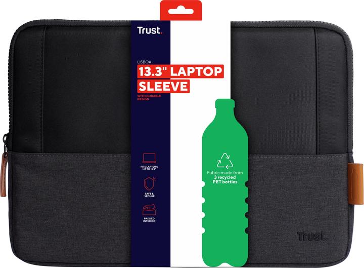Produktbild Trust LISBOA 13.3 LAPTOP SLEEVE - (13.30", Universal)