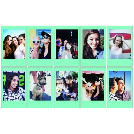 Image du produit Fujifilm Instax Mini Blue 10 feuilles (Instax Mini)
