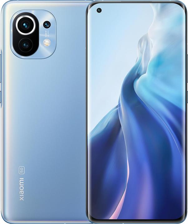Xiaomi Mi 11 (256 Go, Horizon Blue, 6.81", Double SIM, 108 Mpx, 5G)