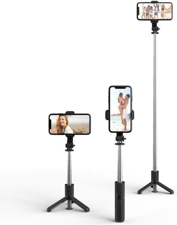 Produktbild Tech-Protect L02S Selfie-Stick mit Stativ bis 72 cm