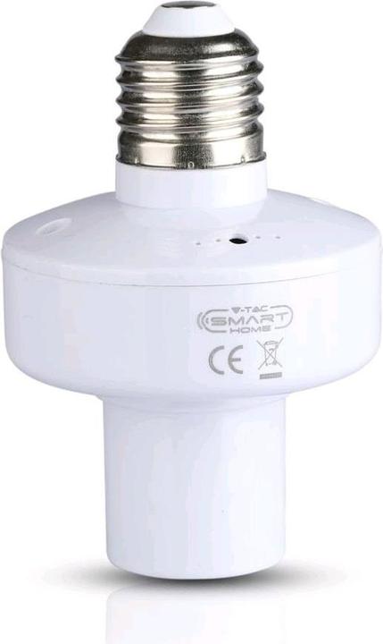 Actual product image V-TAC VT5007 WIFI Lamp Holder Amazon Alexa and Google Home Compatible