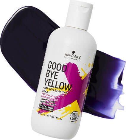 Actual product image Schwarzkopf Goodbye Yellow Neutralizing Bonding Wash Shampoo (1000 ml, Liquid shampoo)