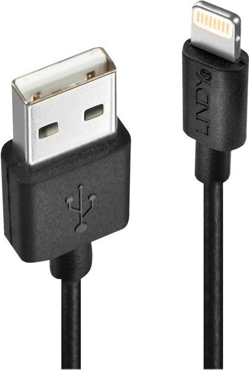 Produktbild Lindy Lade- und Sync-Kabel Apple MFi (1 m, USB 2.0)