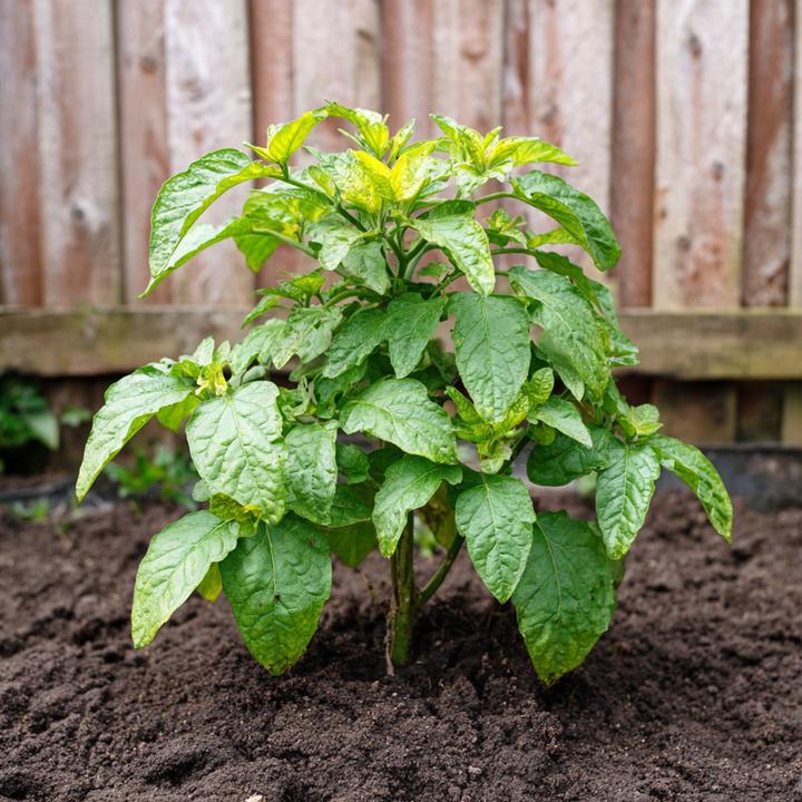 Produktbild Plant in a Box Solanum Muricatum 'Pepino gold' - 3er Set Melonenbirne (40 cm)