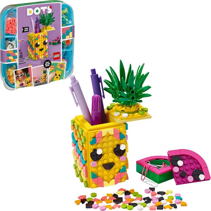 Actual product image LEGO Pineapple Pencil Holder (41906, LEGO Dots)