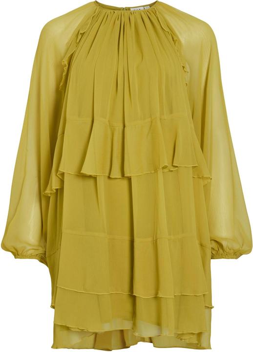 Vila VIHELA Rüschen Minikleid