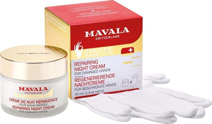Image du produit Mavala Crème réparatrice pour les mains 70ml + Gants en coton (70 ml)