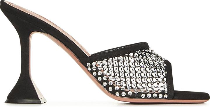 Actual product image Amina Muaddi Sandals Black (38)
