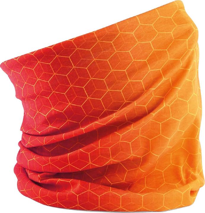 Actual product image Beechfield Tubular scarf with geometric pattern adults