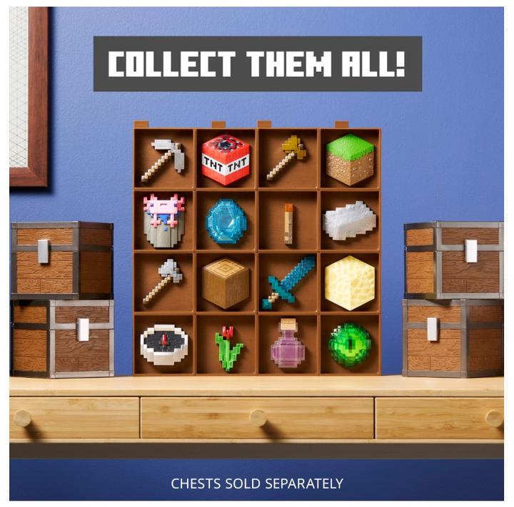 Image du produit Noble Collection Minecraft Loot Chest Forest 10 cm