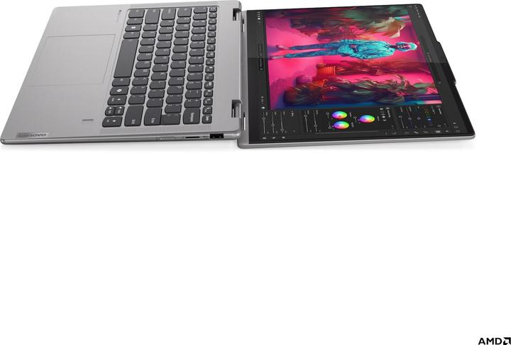 Actual product image Lenovo Yoga 7 (14", AMD Ryzen 5 8640HS, 16 GB, 512 GB, DE)