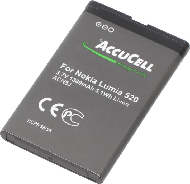 Actual product image Nokia Akku Lumia 520 Akku BL-5J