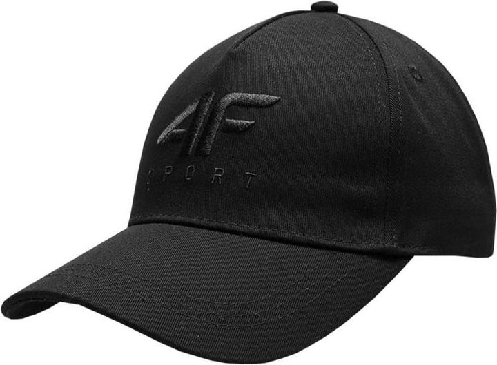 Produktbild 4F Herrenmütze M132 tiefschwarz SS23ACABM132 20S (M)