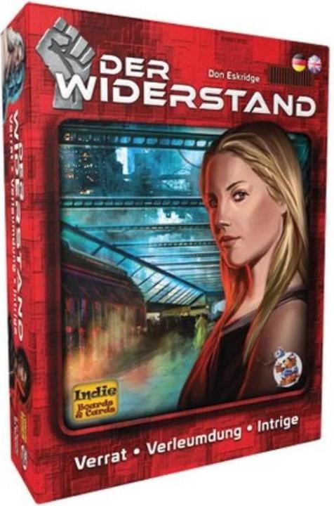IBCD0011 - The Resistance, Card Game, for 5-10 Players, from 12 Years (German)