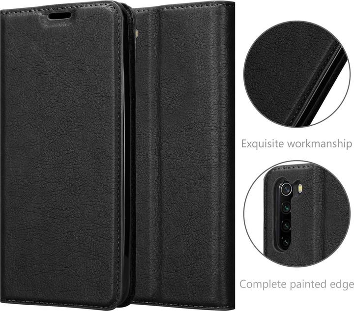 Actual product image Cadorabo Book Invisible Magnet Cover (Xiaomi Redmi Note 8)