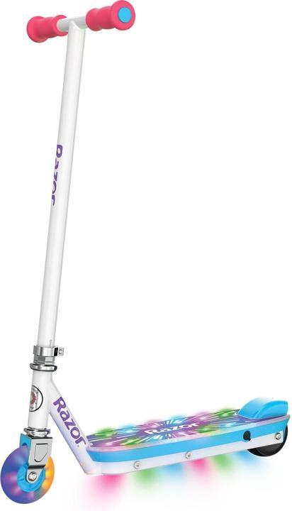 Razor E-Scooter E Party Pop White/Purple (12 km/h, 6 km, 80 W)