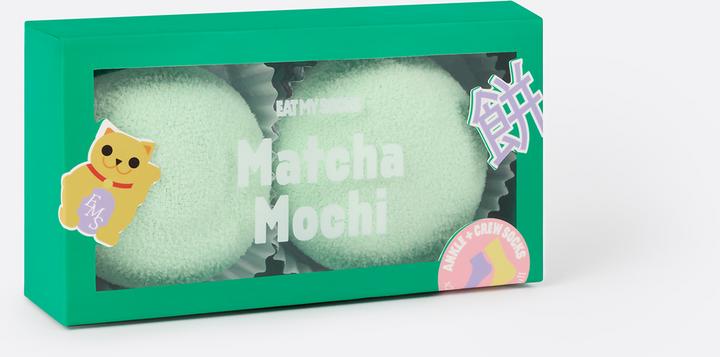 Actual product image Eat My Socks Mochi, Matcha (Single pack, One size)