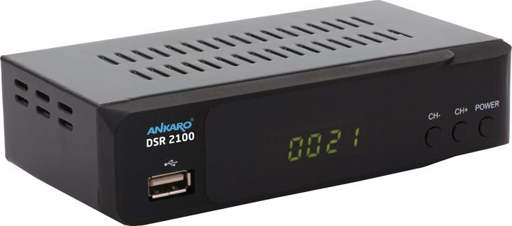 Immagine prodotto Ankaro Ricevitore DVB-S HDTV DSR 2100 (DVB-S, Slot CI+)