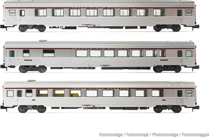 Immagine prodotto Arnold SNCF Set di 3 TEE Cisalpin Milano - Parigi 1/2 Vru (Traccia IIG)